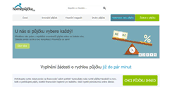 Desktop Screenshot of homepujcka.cz