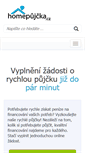 Mobile Screenshot of homepujcka.cz
